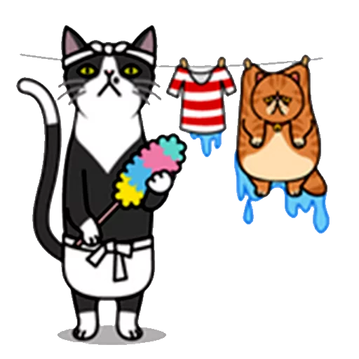 😐 Стикер «fun cat» для Telegram