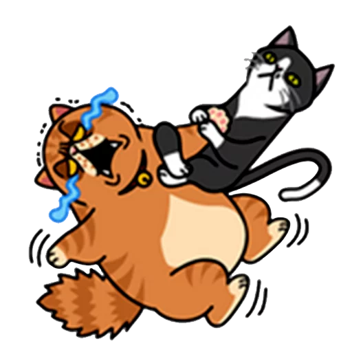 😡 Стикер «fun cat» для Telegram