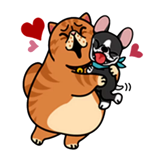 😘 Стикер «fun cat» для Telegram
