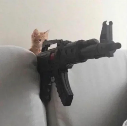 🔫 Стикер «Pussys» для Telegram