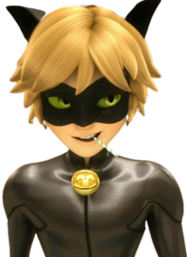 Стикерпак Cat Noir - Miraculous для Telegram