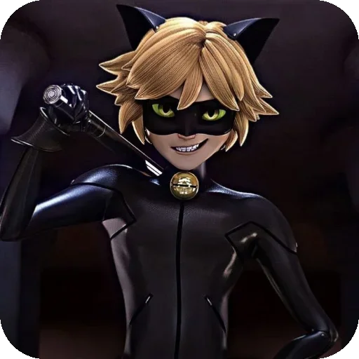 😏 Стикер «Cat Noir» для Telegram