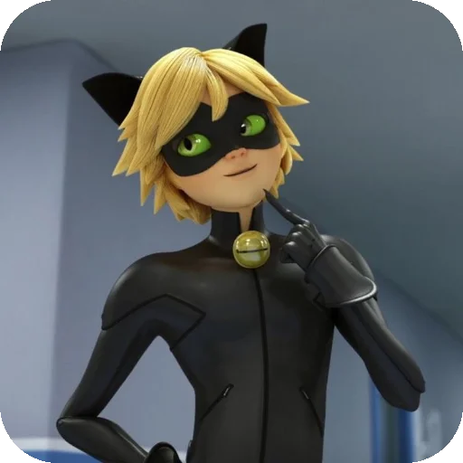 🤔 Стикер «Cat Noir» для Telegram