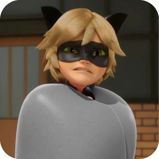🥶 Стикер «Cat Noir» для Telegram