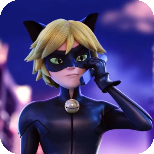 📱 Стикер «Cat Noir» для Telegram
