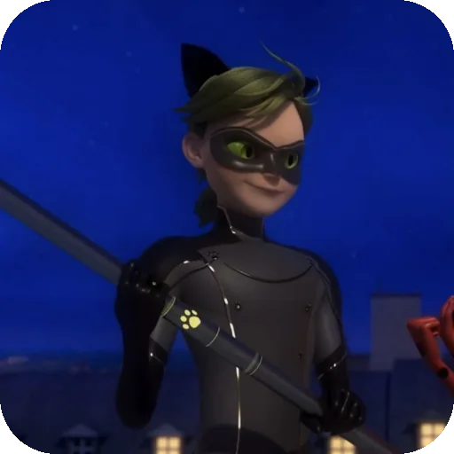 👍 Стикер «Cat Noir» для Telegram