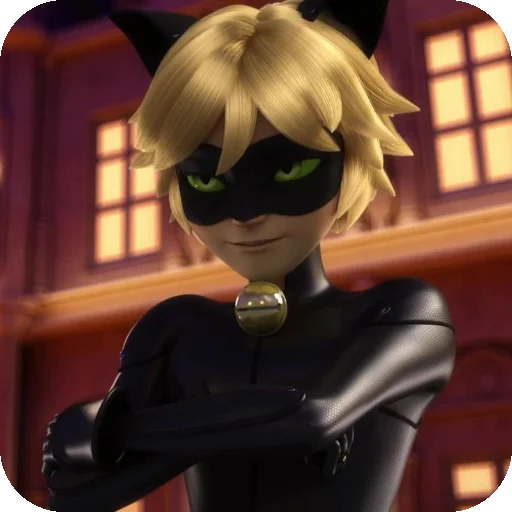 😏 Стикер «Cat Noir» для Telegram