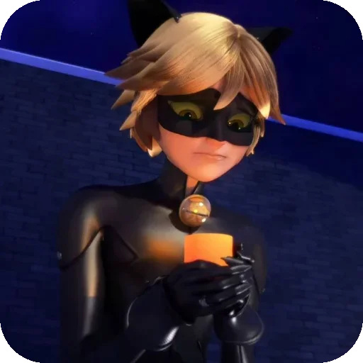 😣 Стикер «Cat Noir» для Telegram