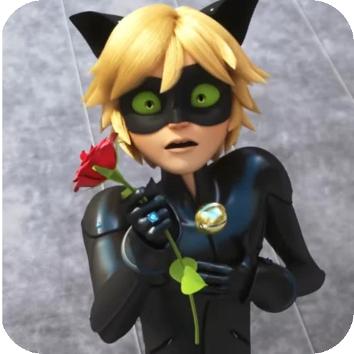 🫣 Стикер «Cat Noir» для Telegram
