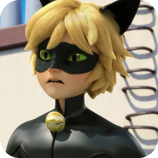 😟 Стикер «Cat Noir» для Telegram