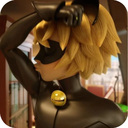 😘 Стикер «Cat Noir» для Telegram