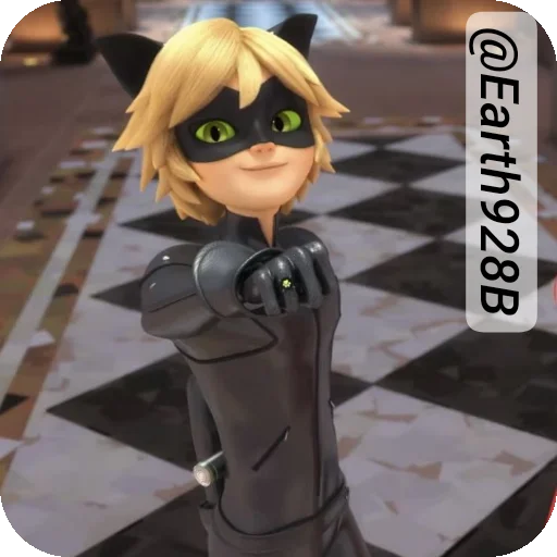 🤜 Стикер «Cat Noir» для Telegram