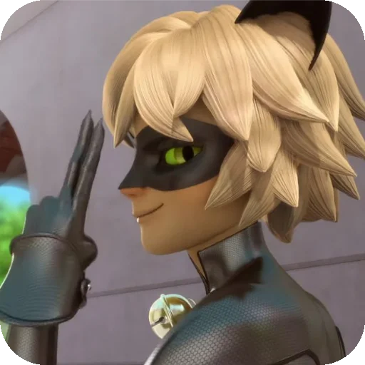 🥴 Стикер «Cat Noir» для Telegram