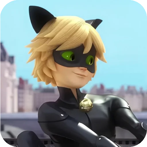 😊 Стикер «Cat Noir» для Telegram