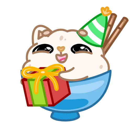 🎁 Стикер «Рисик» для Telegram
