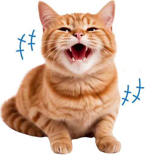 🤣 Стикер «Кошачий отряд» для Telegram