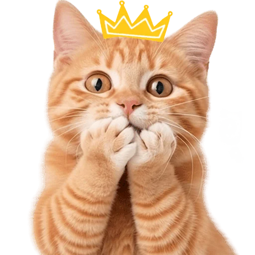 😳 Стикер «Кошачий отряд» для Telegram
