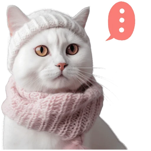 🫥 Стикер «Кошачий отряд» для Telegram
