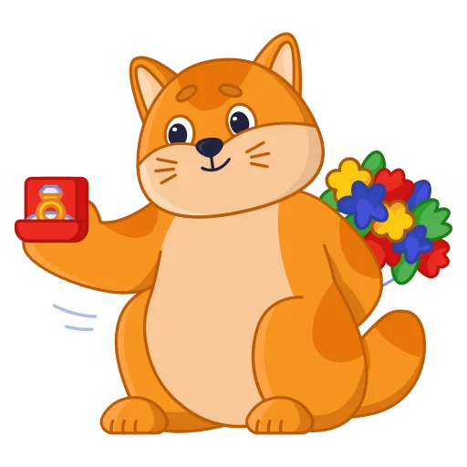 💍 Стикер «cat кот» для Telegram