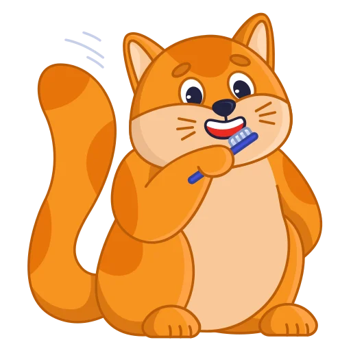 🪥 Стикер «cat кот» для Telegram
