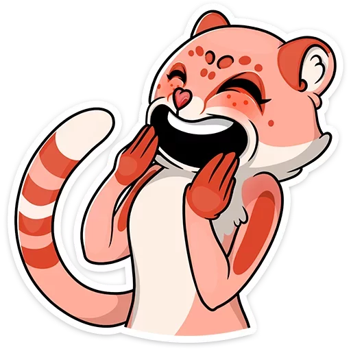 😁 Стикер «Кошачьи нежности» для Telegram