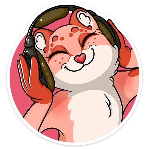 🎶 Стикер «Кошачьи нежности» для Telegram