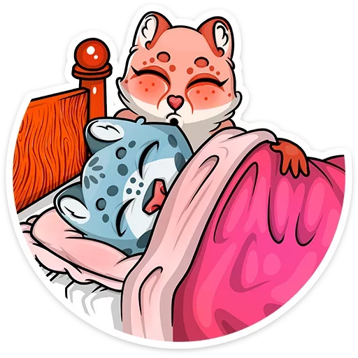 😘 Стикер «Кошачьи нежности» для Telegram