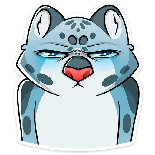 😑 Стикер «Кошачьи нежности» для Telegram