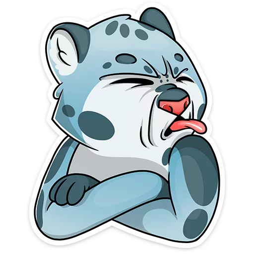😝 Стикер «Кошачьи нежности» для Telegram