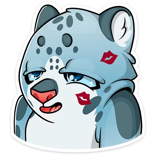 😚 Стикер «Кошачьи нежности» для Telegram