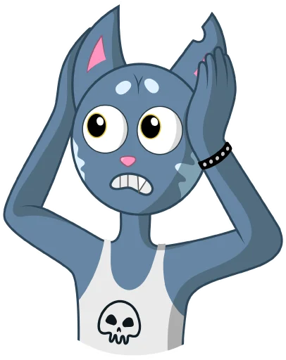 🙀 Стикер «Кот Вася» для Telegram