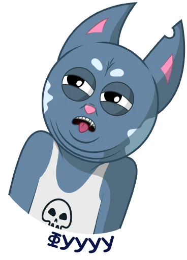😬 Стикер «Кот Вася» для Telegram