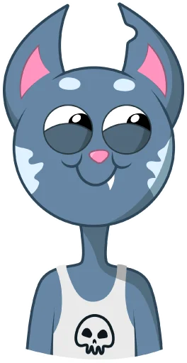 ☺ Стикер «Кот Вася» для Telegram