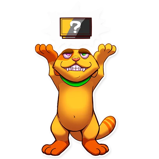 👑 Стикер «Игрокот Воксель» для Telegram
