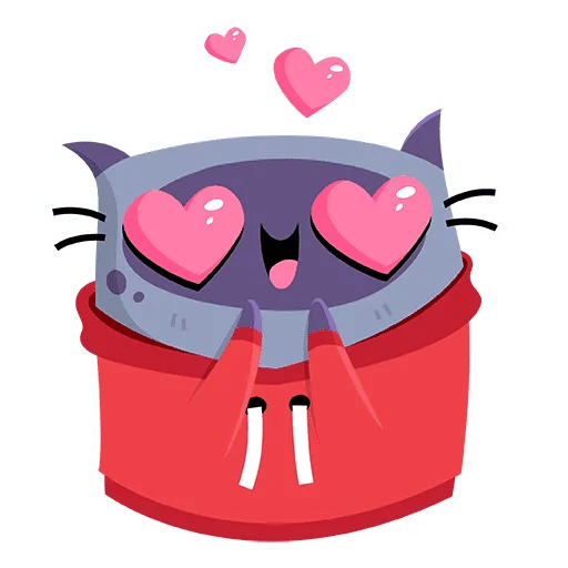 😍 Стикер «Wasd Cat» для Telegram