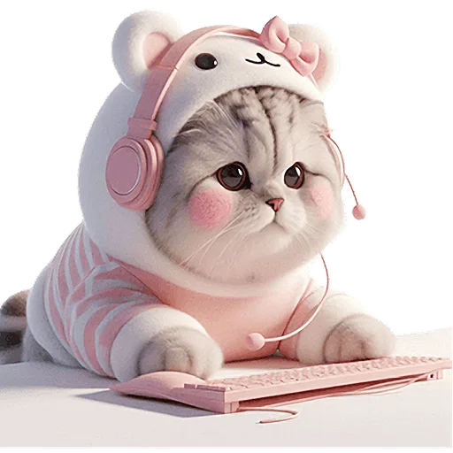 🤓 Стикер «Белые мишки» для Telegram