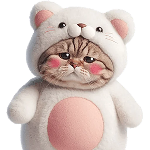 😞 Стикер «Белые мишки» для Telegram
