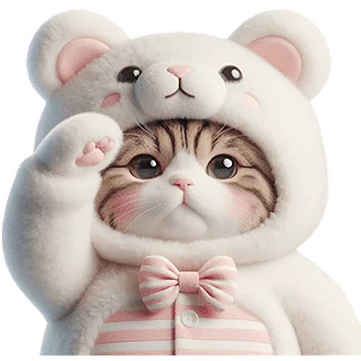 🫡 Стикер «Белые мишки» для Telegram