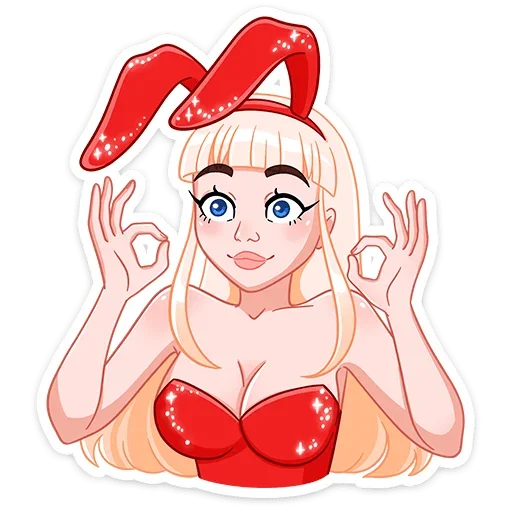 👌 Стикер «Каталина Блэк» для Telegram