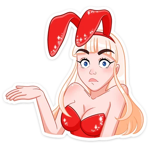❓ Стикер «Каталина Блэк» для Telegram