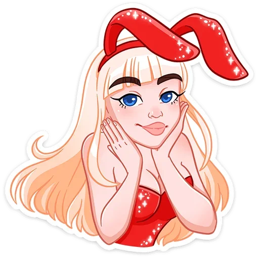 😊 Стикер «Каталина Блэк» для Telegram