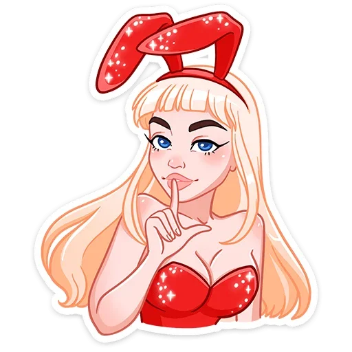🤫 Стикер «Каталина Блэк» для Telegram