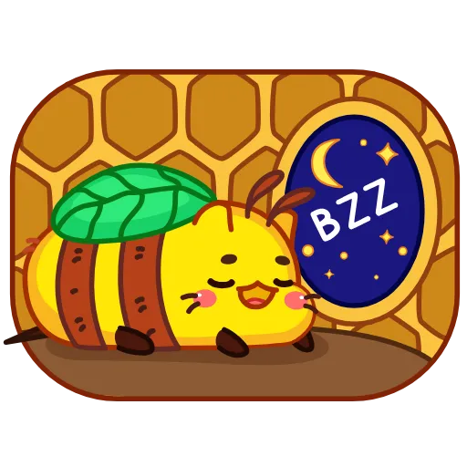 😴 Стикер «CatBee» для Telegram