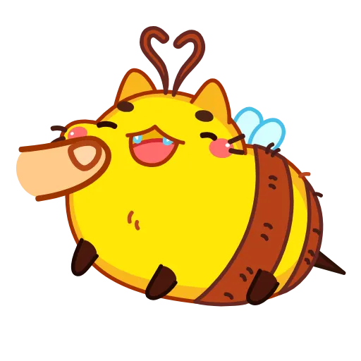 🥰 Стикер «CatBee» для Telegram