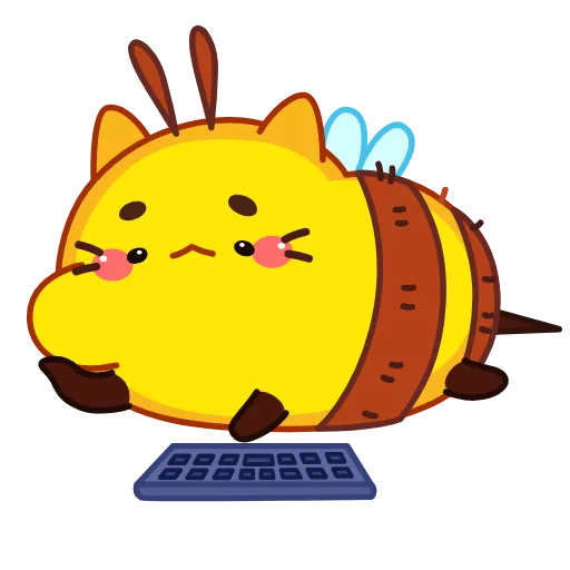 🧐 Стикер «CatBee» для Telegram