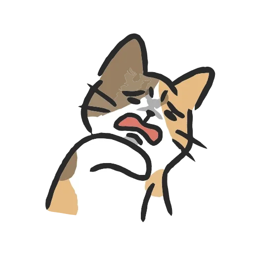 🐈 Стикер «Cat» для Telegram