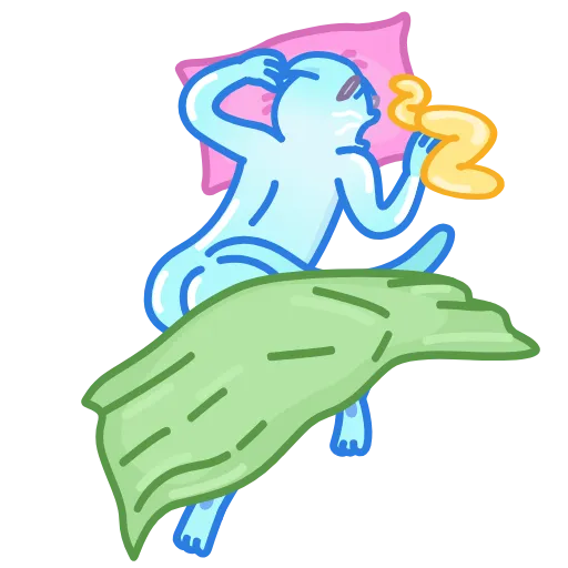 😴 Стикер «Chilled Cat» для Telegram