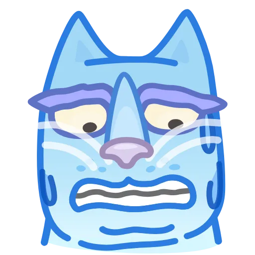 😬 Стикер «Chilled Cat» для Telegram