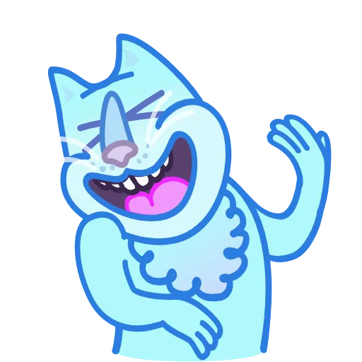 Стикерпак Chilled Cat для Telegram