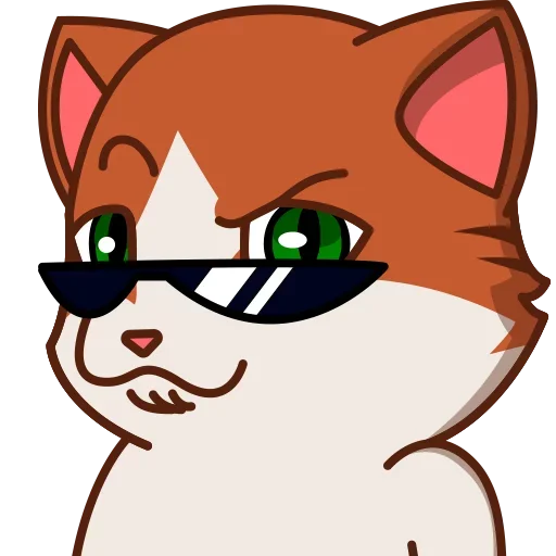 🥳 Стикер «My cute Cat» для Telegram